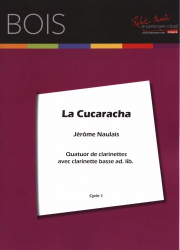 copertina Cucaracha, la Editions Robert Martin