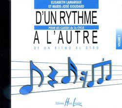 copertina D'un rythme  l'autre 1 CD seul Editions Henry Lemoine