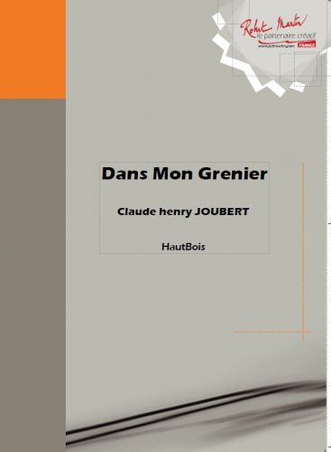 copertina Dans Mon Grenier Editions Robert Martin