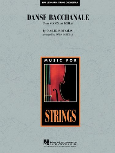 copertina Danse Bacchanale (from Samson and Delila) Hal Leonard