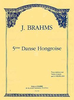 copertina Danse hongroise n5 Combre