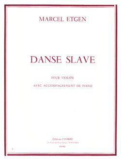 copertina Danse slave Combre