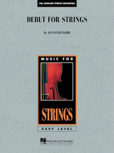 copertina Debut for Strings Hal Leonard