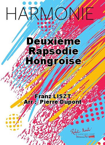 copertina Deuxime Rapsodie Hongroise Martin Musique