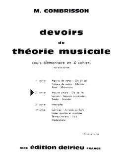 copertina Devoirs de thorie Vol.2 Delrieu