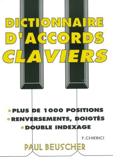 copertina Dictionnaire d'accords Paul Beuscher