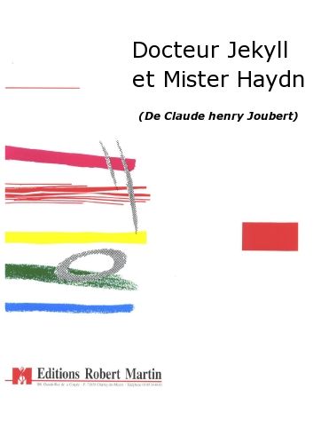 copertina Docteur Jekyll et Mister Haydn Editions Robert Martin