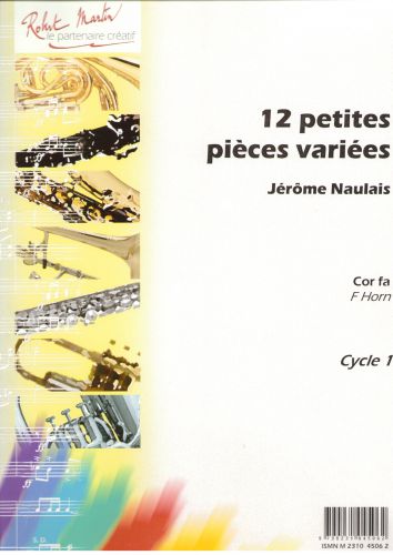 copertina Douze Petites Pices Varies Editions Robert Martin