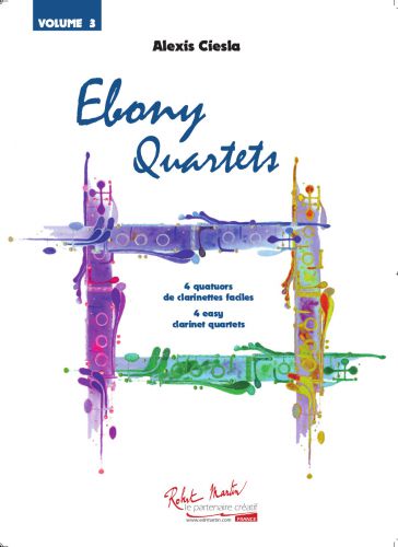 copertina EBONY QUARTETS VOL.3 Editions Robert Martin