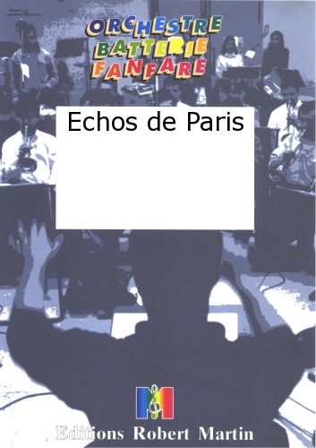 copertina Echos de Paris Martin Musique