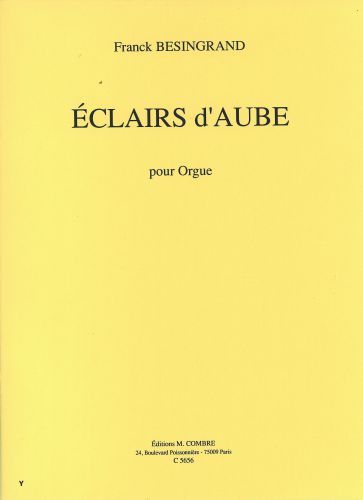 copertina Eclairs d'aube Combre