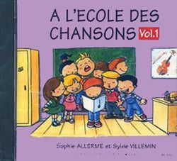 copertina Ecole des chansons Vol.1 CD seul Editions Henry Lemoine