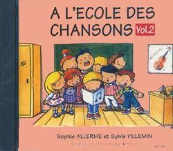 copertina Ecole des chansons Vol.2 CD seul Editions Henry Lemoine