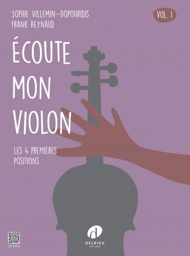 copertina Ecoute mon violon Vol.1 Delrieu