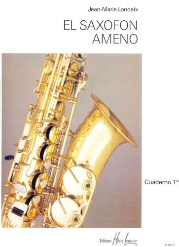 copertina El Saxofon Ameno 1 Editions Henry Lemoine