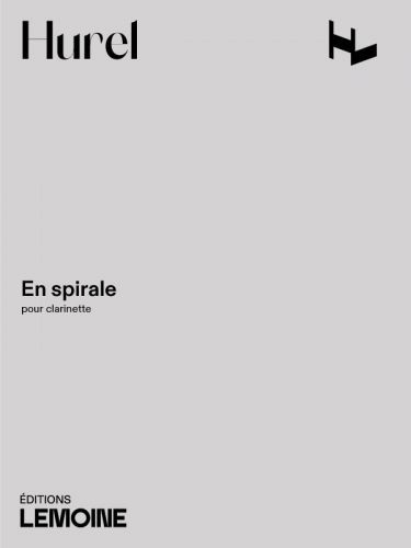 copertina En spirale Editions Henry Lemoine