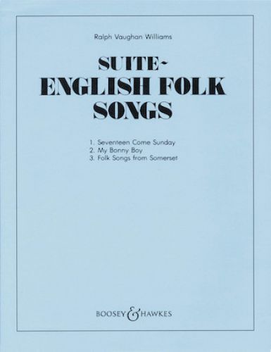 copertina English Folk Songs (Suite) Boosey