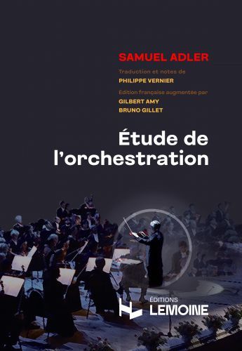 copertina Etude de l'orchestration Editions Henry Lemoine