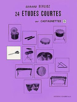 copertina Etudes courtes (24) Vol.D Combre