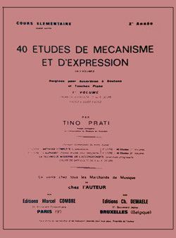 copertina Etudes de mcanisme et d'expression (40) Vol.2 Combre