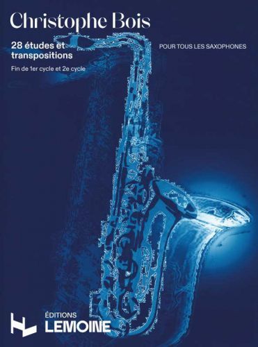 copertina Etudes et transpositions (28) Editions Henry Lemoine