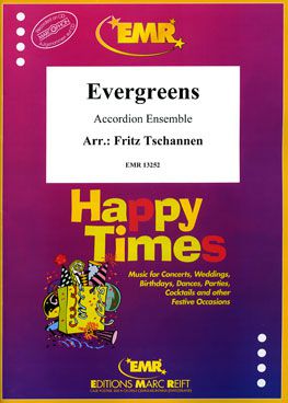 copertina Evergreens pour 4 Clarinets & Piano Marc Reift