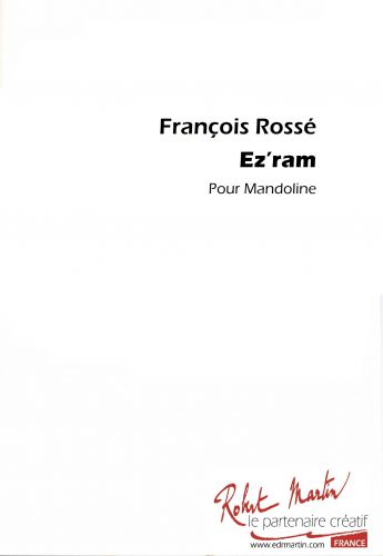 copertina EZ'RAM MAND Editions Robert Martin