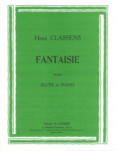 copertina Fantaisie Combre