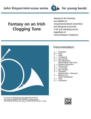 copertina Fantasy on an Irish Clogging Tune ALFRED
