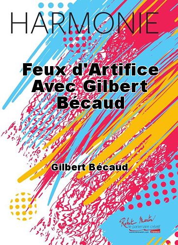 copertina Fuochi d'artificio con Gilbert Bcaud Martin Musique