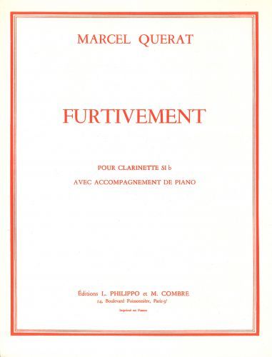 copertina Furtivement Combre