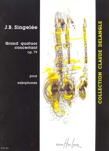 copertina Grand quatuor concertant Op.79 Editions Henry Lemoine