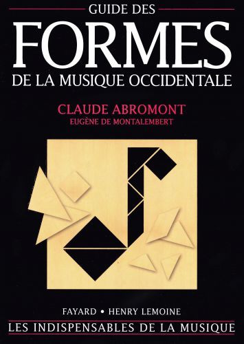 copertina Guide des formes de la musique occidentale Editions Henry Lemoine