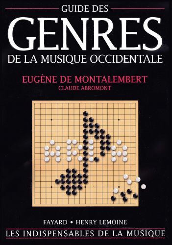 copertina Guide des genres de la musique occidentale Editions Henry Lemoine