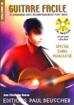 copertina Guitare facile Vol.6 spcial swing manouche Paul Beuscher