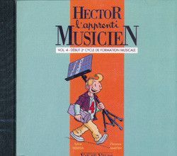 copertina Hector, l'apprenti musicien Vol.4 CD seul Van de Velde