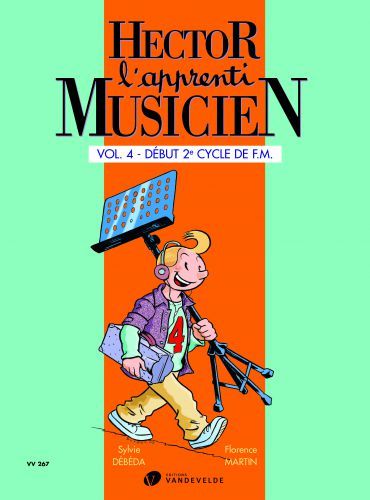 copertina Hector, l'apprenti musicien Vol.4 Van de Velde