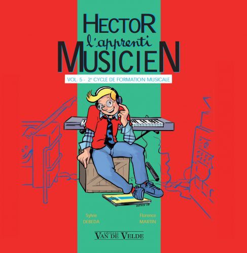 copertina Hector, l'apprenti musicien Vol.5 CD seul Van de Velde