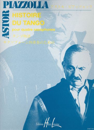 copertina Histoire du tango Editions Henry Lemoine