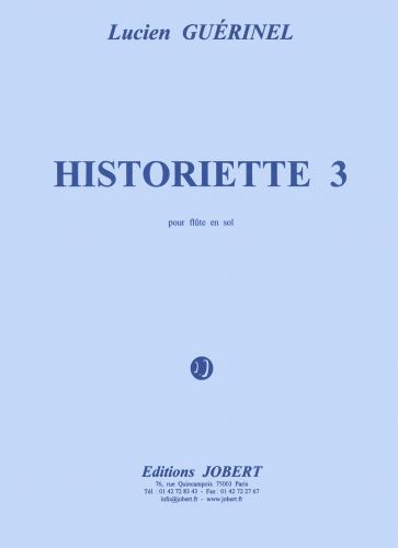 copertina Historiette 3 Jobert