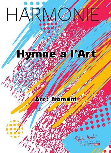 copertina Hymne a l'Art Martin Musique