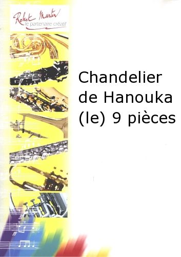 copertina Il Hanukkah Candle 9 pezzi Editions Robert Martin