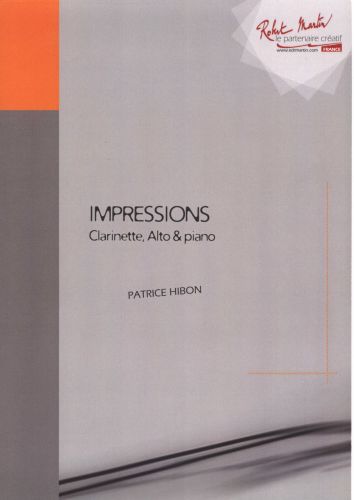 copertina Impressions Editions Robert Martin