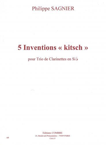 copertina Inventions ''kitsch'' (5) Combre