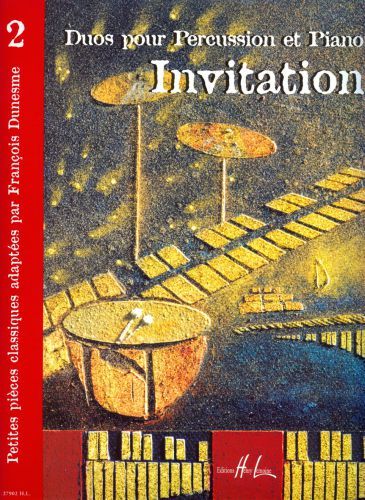 copertina Invitation 2 Editions Henry Lemoine