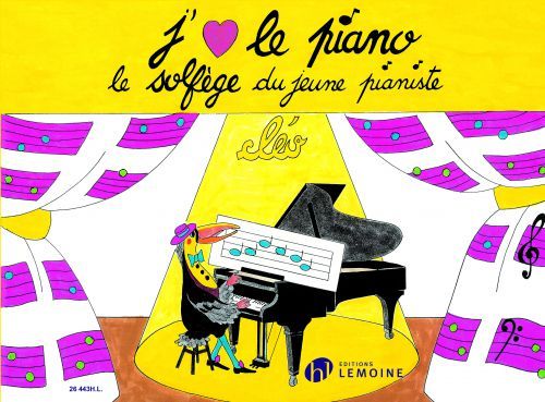 copertina J'aime le piano Editions Henry Lemoine