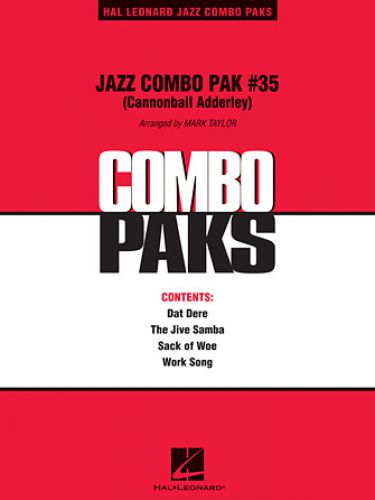 copertina Jazz Combo Pack #35 (Cannonball Adderley) Hal Leonard