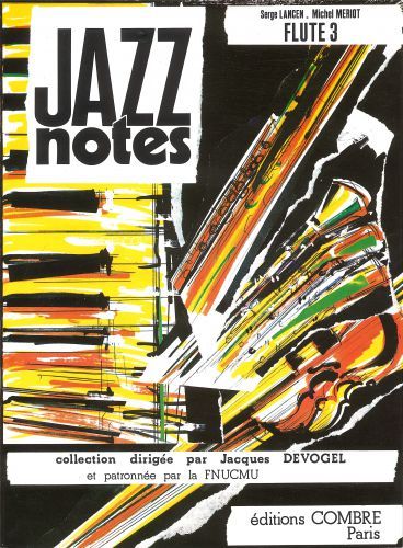 copertina Jazz Notes Flte 3 : En jazzant - Louisiane Combre