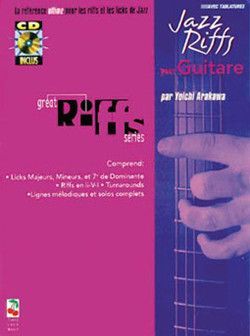 copertina Jazz riffs for guitar Paul Beuscher