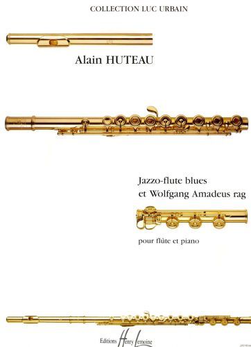 copertina Jazzo-flute blues et Wolfgang Amadeus rag Editions Henry Lemoine